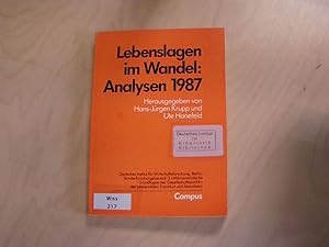 Lebenslagen im Wandel: Analysen 1987 Analysen 1987