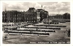 Ansichtskarte / Postkarte Potsdam in Brandenburg, Frühjahrsparade des Garde Jäger Bataillon im Ja...