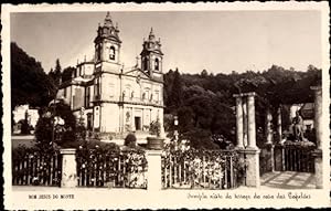 Bild des Verkufers fr Ansichtskarte / Postkarte Braga Portugal, Bom Jesus do Monte zum Verkauf von akpool GmbH