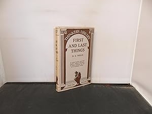 Seller image for First and Last Things A Confession of Faith and Rule of Life (The Thinker's Library No 1) for sale by Provan Books
