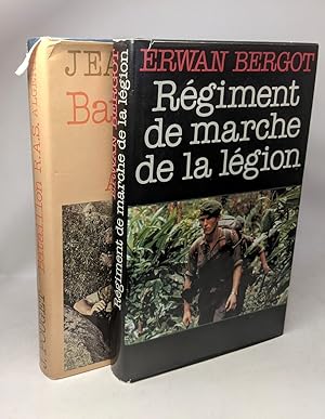 Régiment de marche de la légion 1985 + Bataillon R.A.S. Algérie 1983 - 2 livres