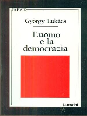 Bild des Verkufers fr L'uomo e la democrazia zum Verkauf von Librodifaccia