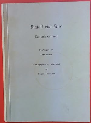 Seller image for Rudolf von Ems. Der gute Gerhard for sale by biblion2
