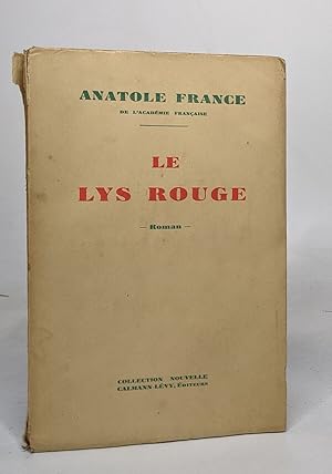 Seller image for Le lys rouge for sale by crealivres