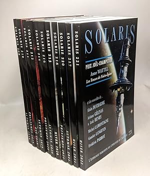 Solaris - 11 volumes entre 2018 et 2022: N°208-210-211-212-313-214-216-217-218-220-221
