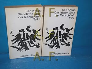 Bild des Verkufers fr Die letzten Tage der Menschheit in 2 Bnden dtv , 5323 : Sonderreihe zum Verkauf von Antiquarische Fundgrube e.U.