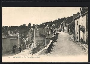 Carte postale Amboise, les Troglodytes