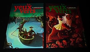 Image du vendeur pour Les Yeux verts (2 volumes) Tome 1 : La politesse des monstres - Tome 2 : Capitale des enfers mis en vente par Abraxas-libris