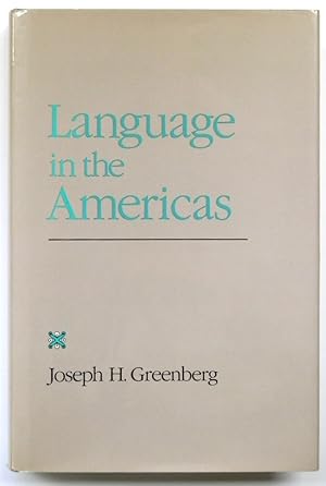 Bild des Verkufers fr Language in the Americas zum Verkauf von PsychoBabel & Skoob Books