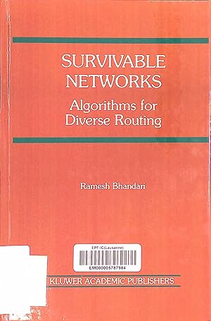 Immagine del venditore per Survivable Networks: Algorithms for Diverse Routing venduto da books4less (Versandantiquariat Petra Gros GmbH & Co. KG)