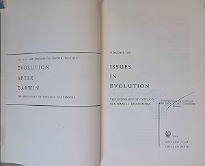 Bild des Verkufers fr Evolution After Darwin, Vol. 3: Issues in Evolution. zum Verkauf von books4less (Versandantiquariat Petra Gros GmbH & Co. KG)