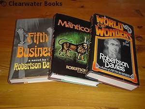 Imagen del vendedor de The Deptford Trilogy. Complete in three volumes comprising 'Fifth Business' [and] 'The Manticore' [and] 'World of Wonders'. a la venta por Clearwater Books