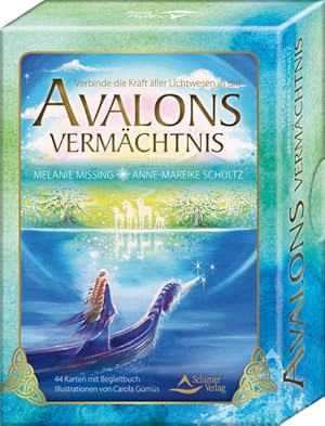 Seller image for Avalons Vermchtnis Verbinde die Kraft aller Lichtwesen in dir - 44 Karten mit Begleitbuch for sale by primatexxt Buchversand