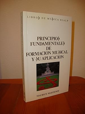 Bild des Verkufers fr PRINCIPIOS FUNDAMENTALES DE FORMACION MUSICAL Y SU APLICACION (RIALP) zum Verkauf von Libropesa