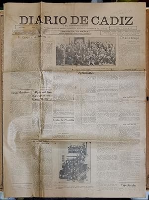 DIARIO DE CADIZ AÑO LXIII Nº 28.256 MARTES 4 DE JUNIO DE 1929