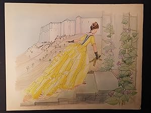 Imagen del vendedor de Farbdruck von 1936. Tulifntchen und Prinzessin Balsamine. a la venta por ANTIQUARIAT Franke BRUDDENBOOKS