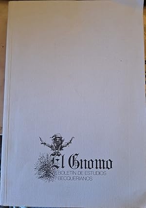 EL GNOMO. BOLETIN DE ESTUDIOS BECQUERIANOS Nº 1.