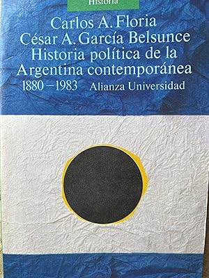 Imagen del vendedor de HISTORIA POLTICA DE LA ARGENTINA CONTEMPORNEA 1880-1983 a la venta por Libros Macaon