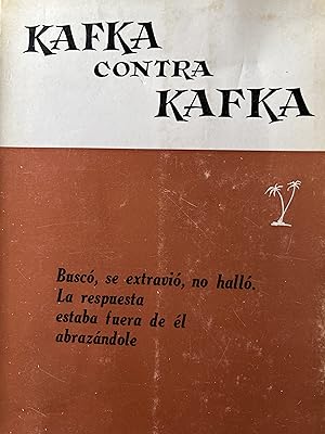 Seller image for KAFKA CONTRA KAFKA for sale by Libros Macaon