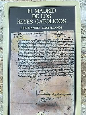 Imagen del vendedor de EL MADRID DE LOS REYES CATLICOS a la venta por Libros Macaon