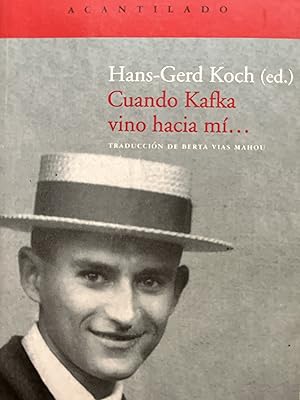 Imagen del vendedor de CUANDO KAFKA VINO HACIA M. a la venta por Libros Macaon