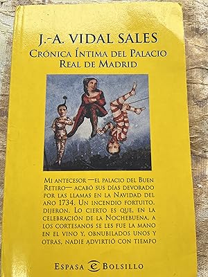 Seller image for CRNICA NTIMA DEL PALACIO REAL DE MADRID for sale by Libros Macaon