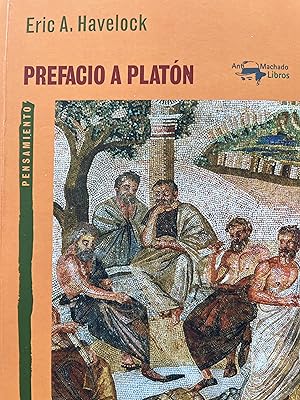 Immagine del venditore per PREFACIO A PLATN venduto da Libros Macaon