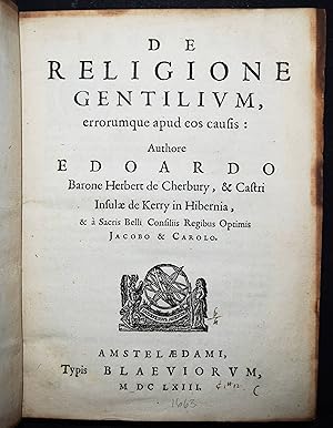 De religione gentilium. Errorumque apud eos causis.