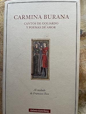 Imagen del vendedor de CARMINA BURANA. Cantos de Goliardo y poemas de amor a la venta por Libros Macaon