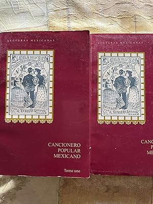 Immagine del venditore per CANCIONERO POPULAR MEXICANO. Tomos I y II.Esta poreciosa coleccin contiene las mejores y ms populares canciones que hasta el da se conocen. venduto da Libros Macaon