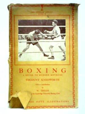 Image du vendeur pour Boxing (The Lonsdale Library Volume XI) mis en vente par World of Rare Books