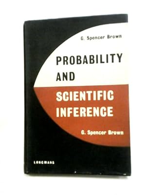 Image du vendeur pour Probability and Scientific Inference mis en vente par World of Rare Books