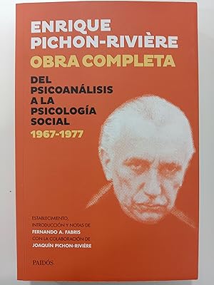 Imagen del vendedor de Obra Completa del Psicoanlisis a la Psicologa Social TOMO V (1967?1977) a la venta por Libros nicos