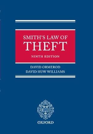 Seller image for Smith's Law of Theft: Ninth Edition: The Law of Theft (Revised) for sale by WeBuyBooks