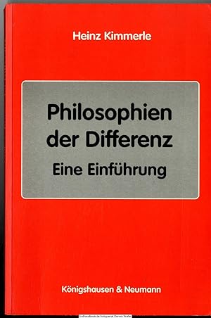 Philosophien der Differenz : eine Einführung