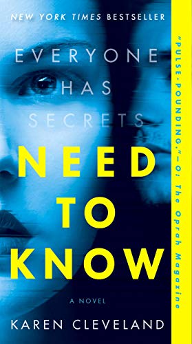 Imagen del vendedor de Need to Know: A Novel a la venta por Reliant Bookstore