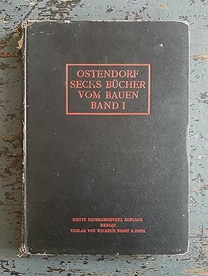 Bild des Verkufers fr Theorie des Architektonischen Entwerfens (=Sechs Bcher vom Bauen, Bd. 1: Einfhrung) zum Verkauf von Versandantiquariat Cornelius Lange