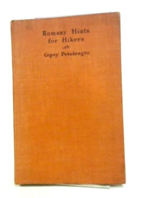 Image du vendeur pour Romany Hints for Hikers mis en vente par World of Rare Books