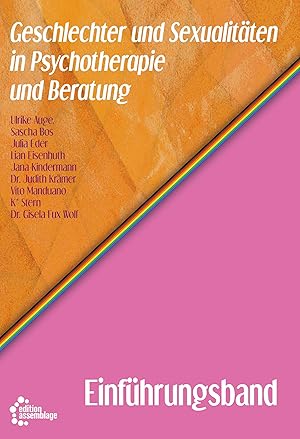 Imagen del vendedor de Geschlechter und Sexualitaeten in Psychotherapie und Beratung a la venta por moluna