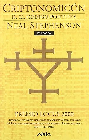 Imagen del vendedor de Criptonomicon ii: el codigo pontifex Premio locus 2000 a la venta por Imosver