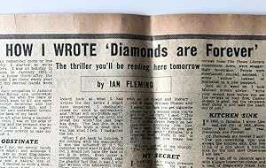 'How I Wrote Diamonds Are Forever' in the Daily Express. 11th April 1956