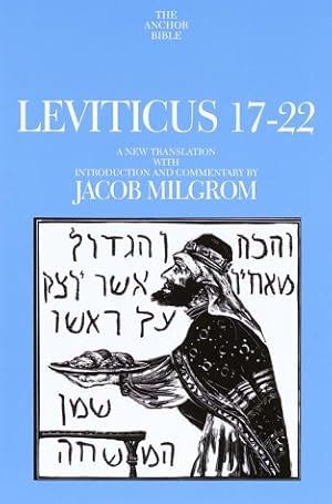 Image du vendeur pour Leviticus 17-22: A New Translation with Introduction and Commentary (Anchor Bible) mis en vente par ZBK Books