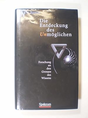 Seller image for Die Entdeckung des Unmglichen. Forschung an den Grenzen des Wissens for sale by Buchfink Das fahrende Antiquariat