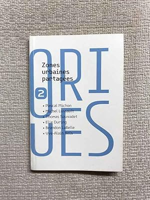 Seller image for Theoriques 2. Zones urbaines partages for sale by Campbell Llibres