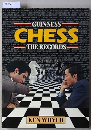 Bild des Verkufers fr Chess: The Records. zum Verkauf von Antiquariat hinter der Stadtmauer