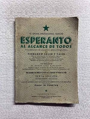 Imagen del vendedor de El Esperanto al alcance de todos a la venta por Campbell Llibres