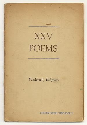 Seller image for XXV Poems for sale by Between the Covers-Rare Books, Inc. ABAA