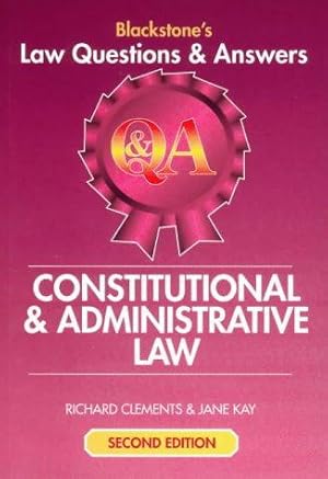 Seller image for Law Questions and Answers - Constitutional and Administrative Law, 2nd Ed. for sale by WeBuyBooks