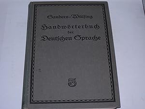 Handwörterbuch der deutschen Sprache.