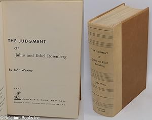 Image du vendeur pour The judgment of Julius and Ethel Rosenberg mis en vente par Bolerium Books Inc.